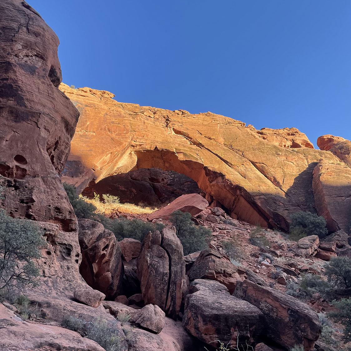 Johnson Arch in Snow Canyon