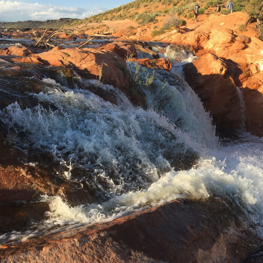 Gunlock Waterfalls