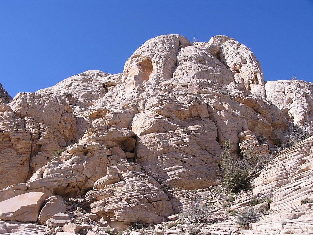 Snow Canyon State Park White sandstone in Snow Canyon State Park