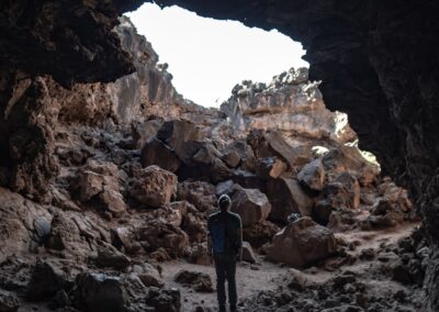 lava tubes in Snow Canyon State Park