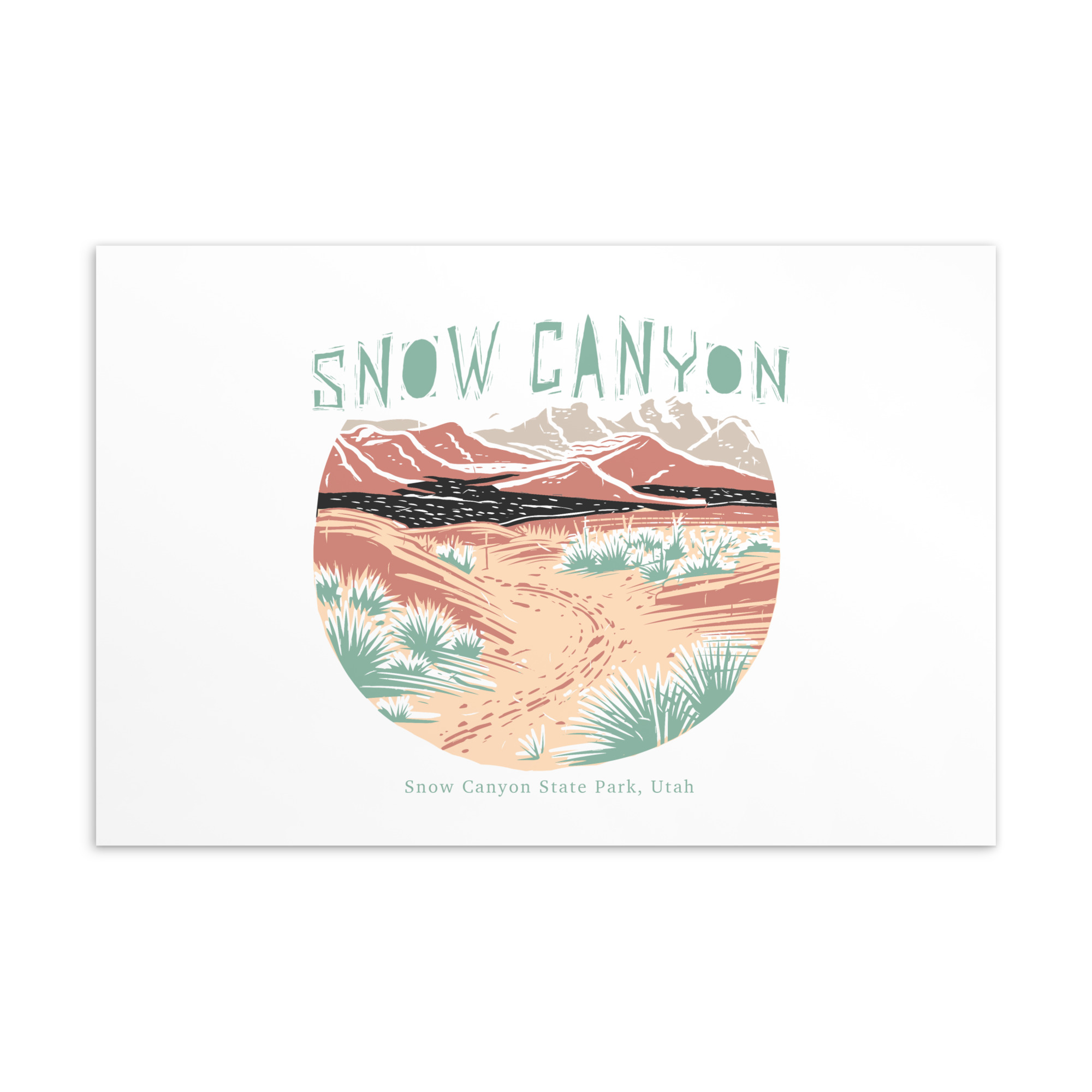 Snow Canyon State Park | Standard Postcard