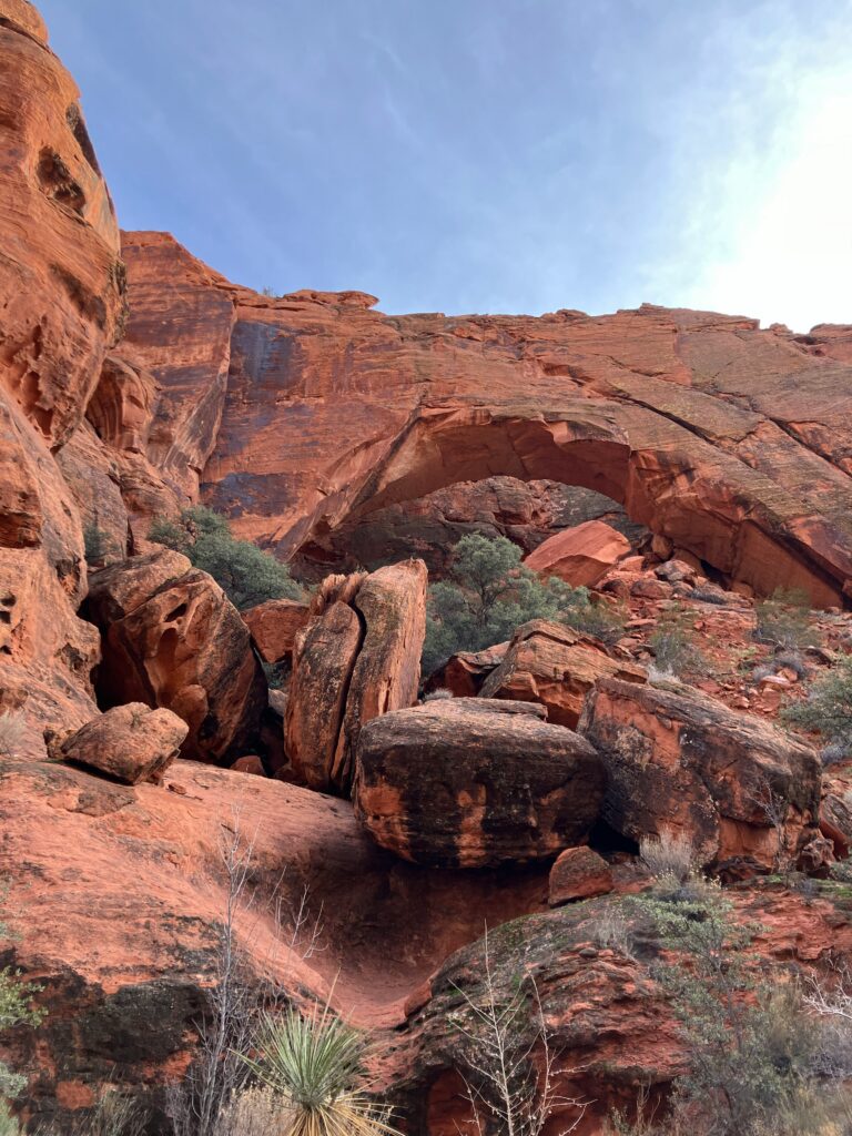 Johnson Arch in Snow Canyon State Park