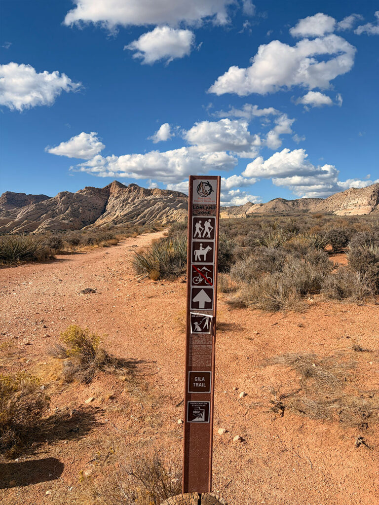 Gila Trail Snow Canyon State Park