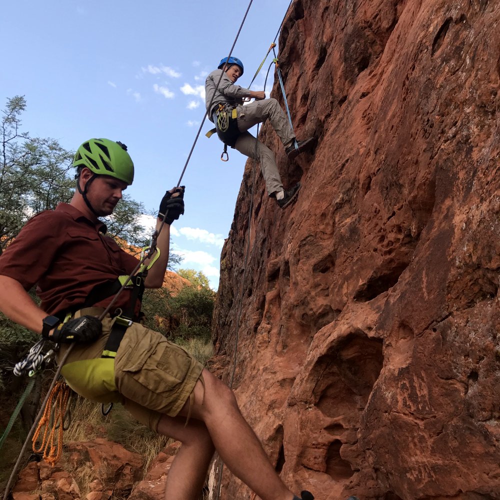 Canyoneering near Snow Canyon State Park